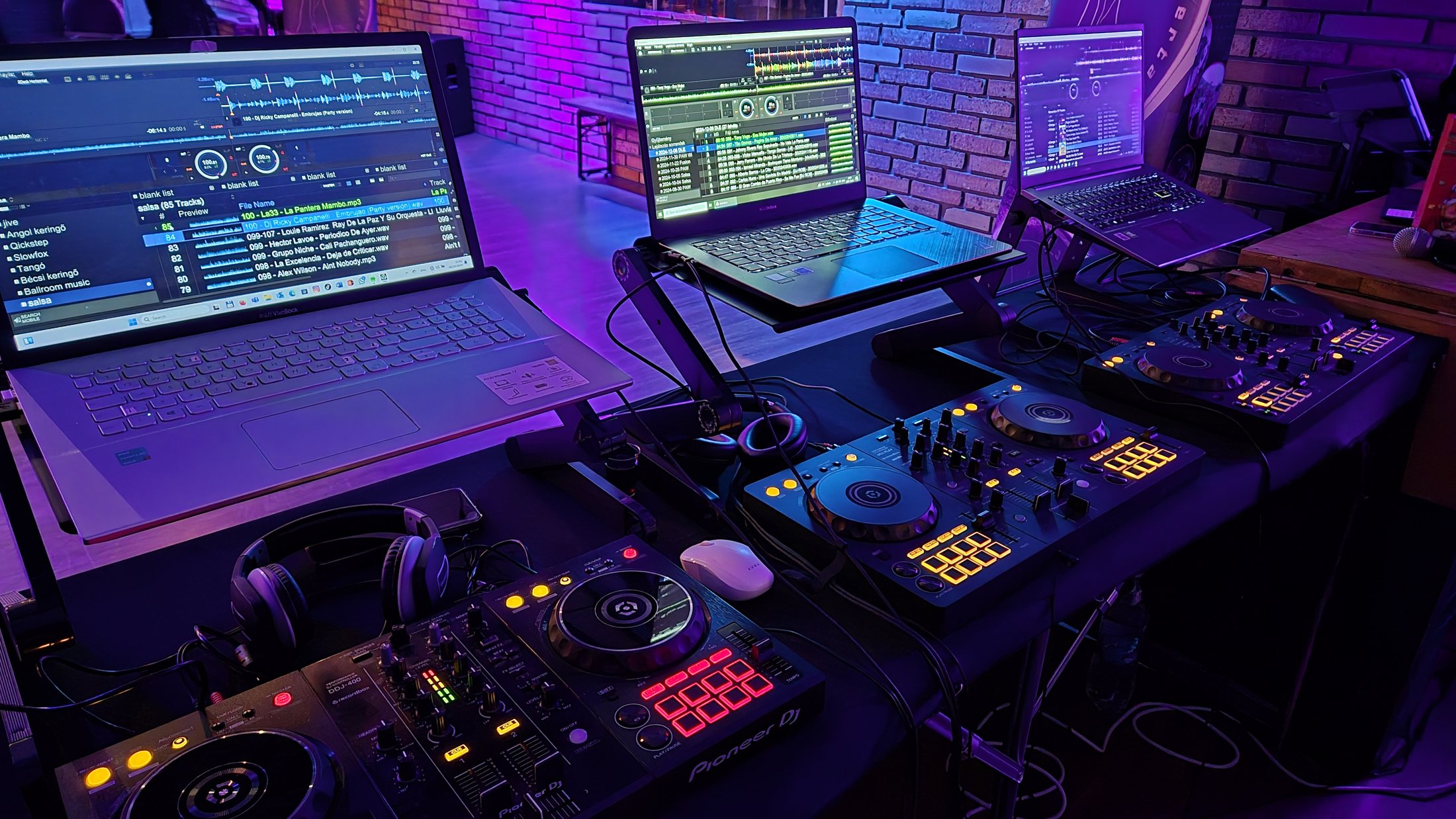 Bérelhető hang- és DJ technika